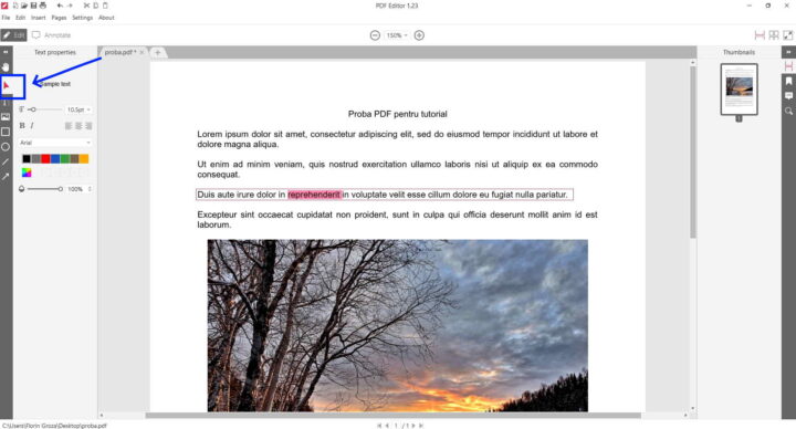 program gratuit de editat documente PDF