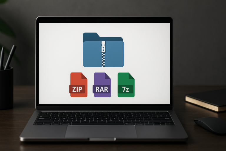 Programe de arhivare și dezarhivare fișiere comprimate ZIP, RAR sau 7z