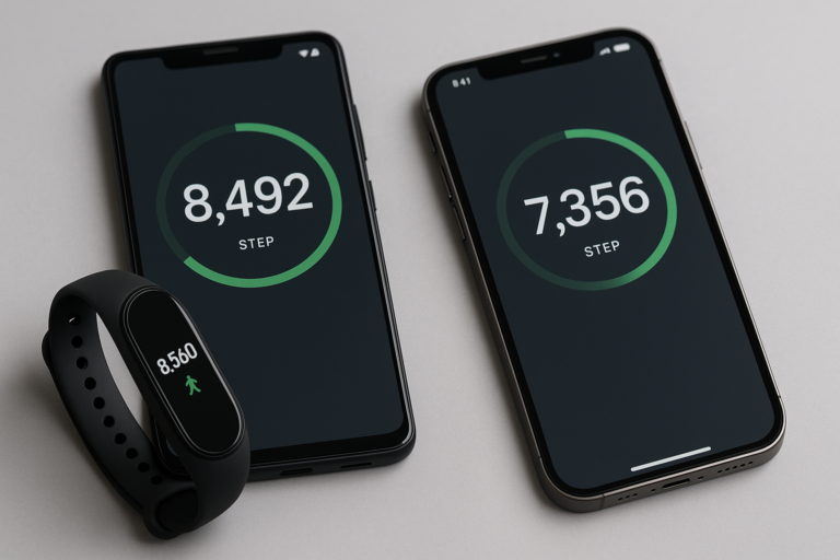 Aplicații de numărat pașii pentru Android și iOS