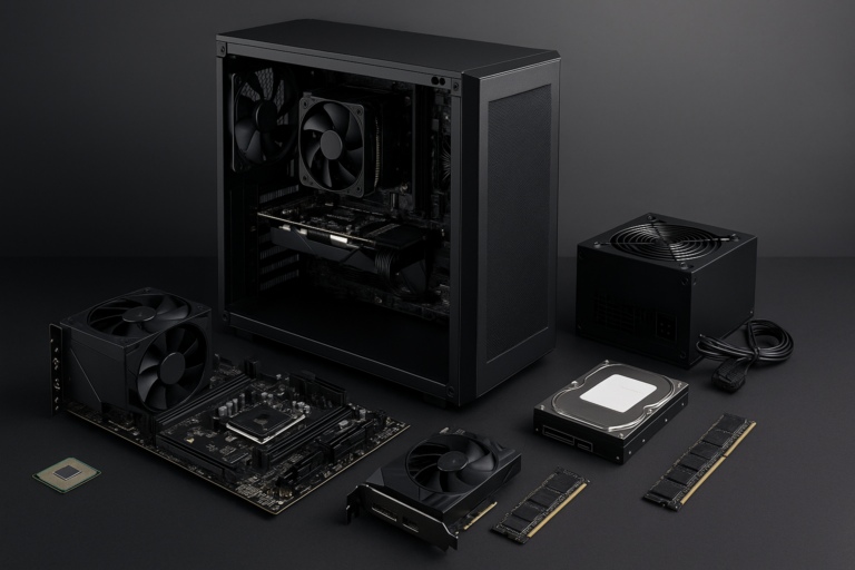 Componentele calculatorului: iată din ce este compus un computer